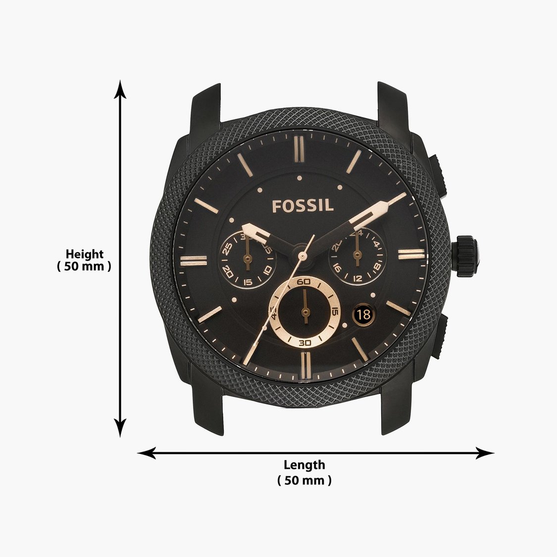 Fossiil Fs4682 Metal Black Watch