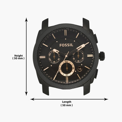 Fossiil Fs4682 Metal Black Watch