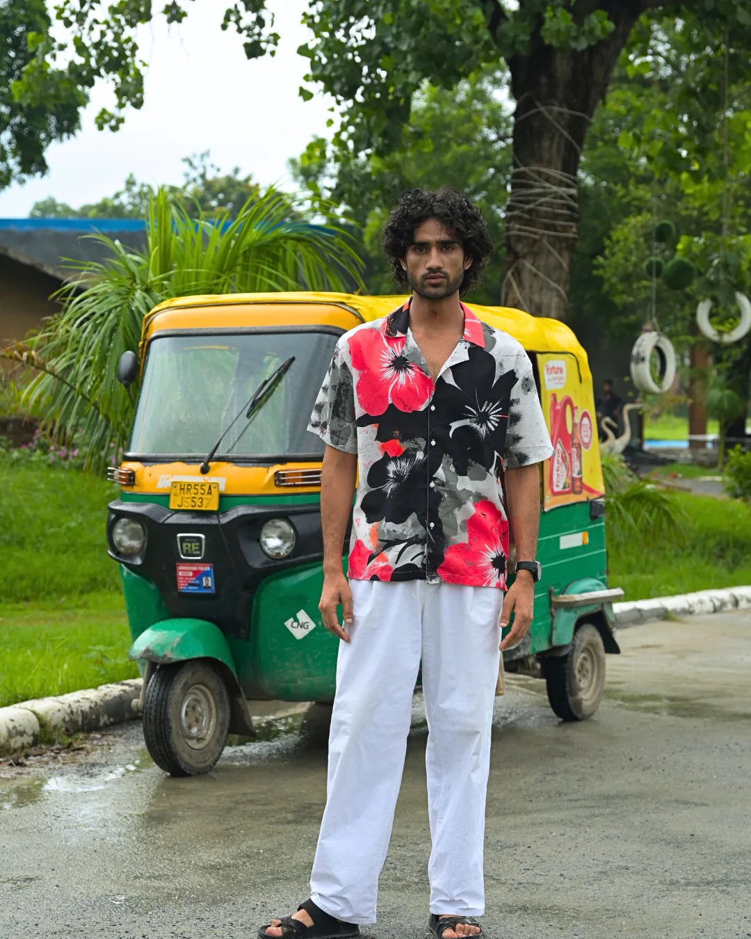 HETRO BLOSOM DESIGNER SHIRT