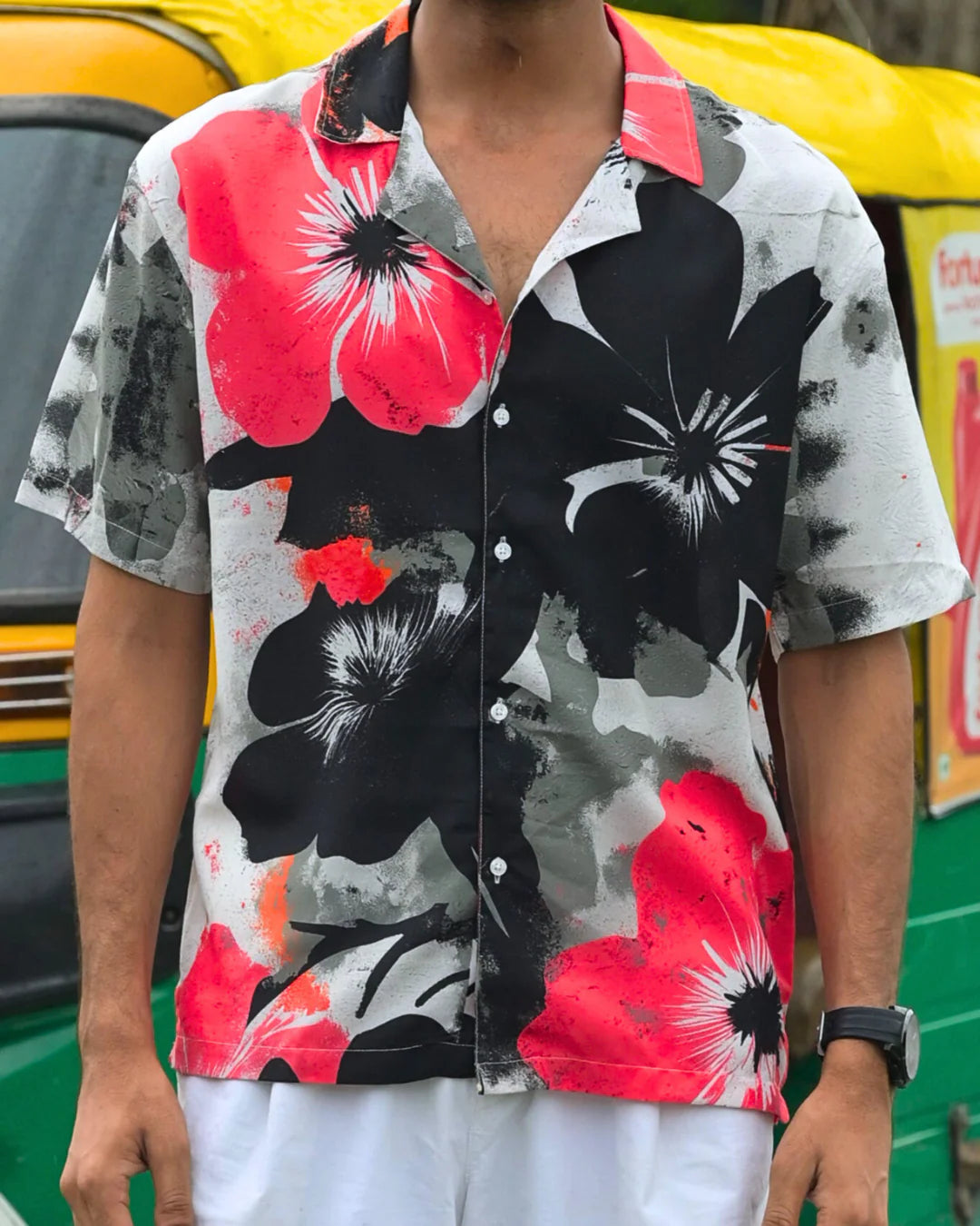 HETRO BLOSOM DESIGNER SHIRT