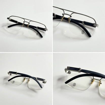 Cartierr Exclusive Silver Sunglasses