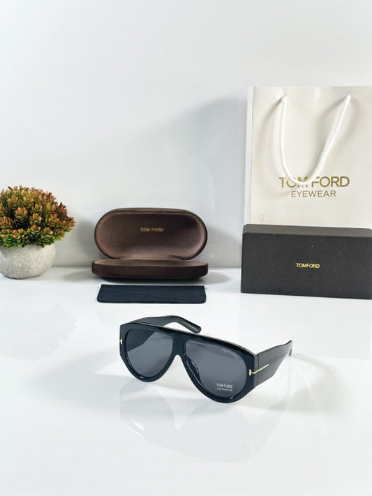 Tomforrd Unisex Primium Black Elegent Sunglasses