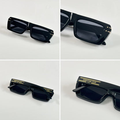 Diorr Unisex Black Primium Sunglasses