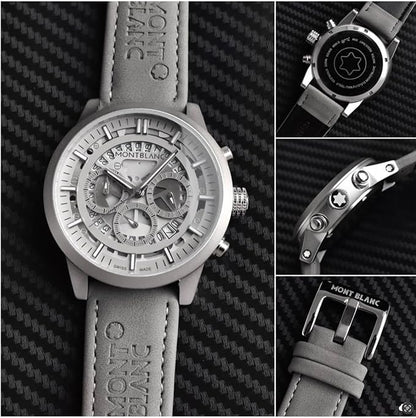 Mont Luxury Formal Watch for Men with Chronograph Premium Casual Men's Watches