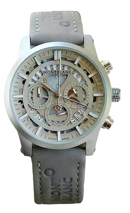 Mont Luxury Formal Watch for Men with Chronograph Premium Casual Men's Watches