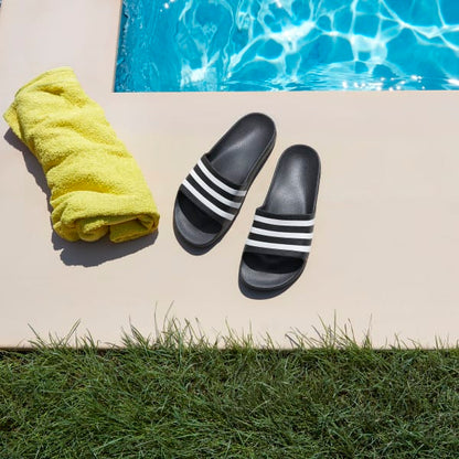 ADILETTE AQUA SLIDES ( BLACK ) SALE STORE