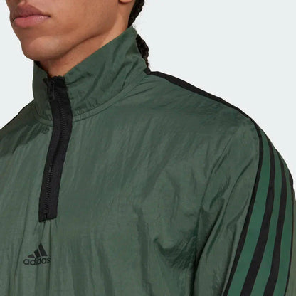 FUTURE ICONS 3-STRIPES WOVEN 14 ZIP SWEATER SALE STORE