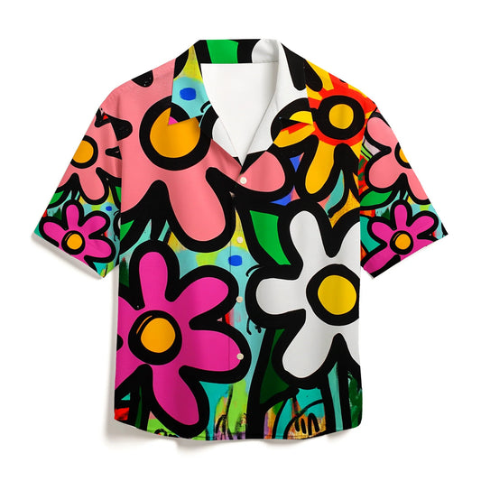 PUNK PETALS CUBAN SHIRT