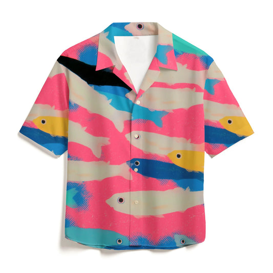 AQUA DRIFT CUBAN SHIRT